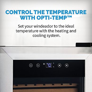 Newair Electric Cigar Humidor with Opti-Temp™, 250-Count