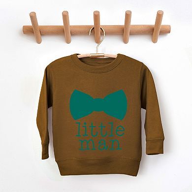 Little Man Bow Tie - Toddler Graphic Sweatshirt