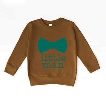 Little Man Bow Tie - Toddler Graphic Sweatshirt
