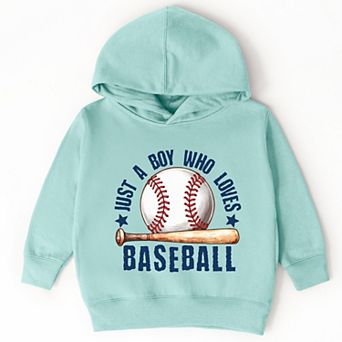 Just A Boy Who Loves Baseball - Toddler Hoodie
