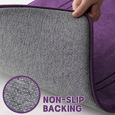 Non-Slip Quick-Dry Shower Mat For Textured Tiles & Bathtubs, Easy Clean