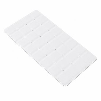 Silicone Bath Mat Non Slip Foldable Drainage Holes Textured Tub