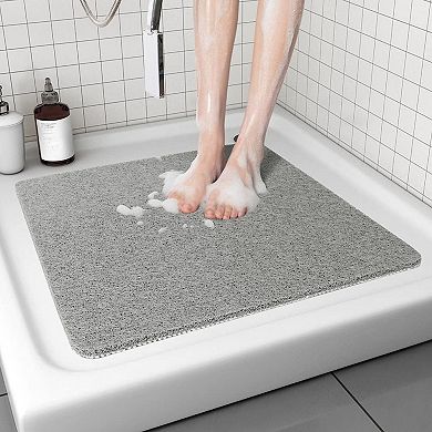 Non-Slip Quick-Dry Shower Mat,For Textured Tiles & Bathtubs, Easy Clean
