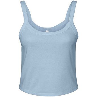 Bella + Canvas Womens/Ladies Micro-Rib Spaghetti Strap Tank Top