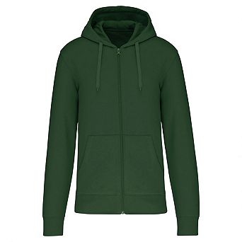 Kariban Mens Eco Friendly Full Zip Hoodie