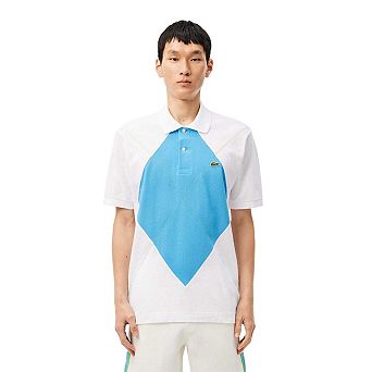 Lacoste Mens L.12.12 Argyle Short-Sleeved Polo Shirt