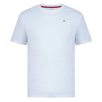 Lee Cooper Mens Essentials Small Logo Crew Neck T-Shirt