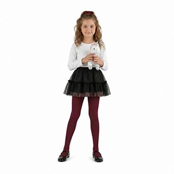 Nylon Tights for Girls, Perfect for School Uniforms, Dance in 1 Pair Packs