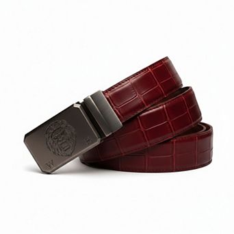 Alligator Exotic Skin Leather Strap Golf Belts for Men