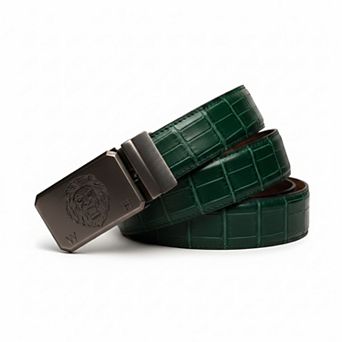 Alligator Exotic Skin Leather Strap Golf Belts for Men