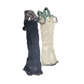 Cotton Mesh Shopping Bags 2 Pack for Farmers Market, Produce, Fruits, Vegetables Storage & Beach
