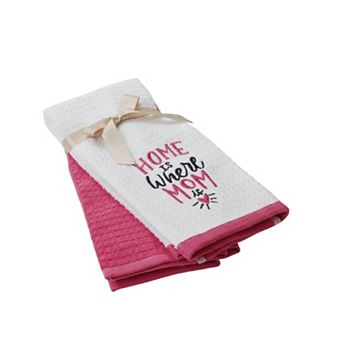 Cotton Kitchen Towel Set of 2, Soft, Absorbent Dish Towels for Cooking, Cleaning