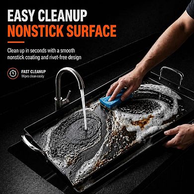 Cast Iron Griddle for Gas Grill