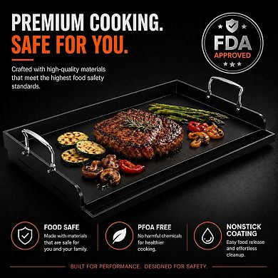Cast Iron Griddle for Gas Grill
