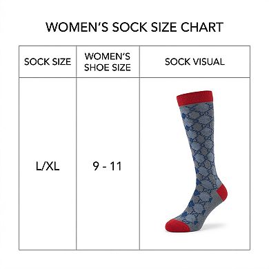 Women's Light Compression Knee High 1 Pair Socks, Great for Travel, Achy Tired Legs
