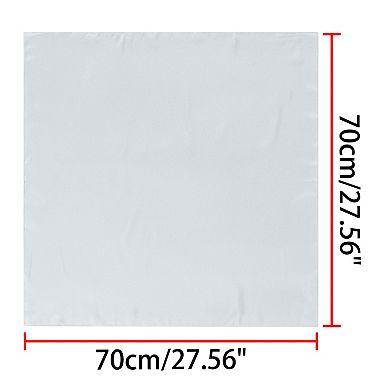 Women Scarves Plain Solid Color Pure Square Kerchief Neck Scarf Neckerchief