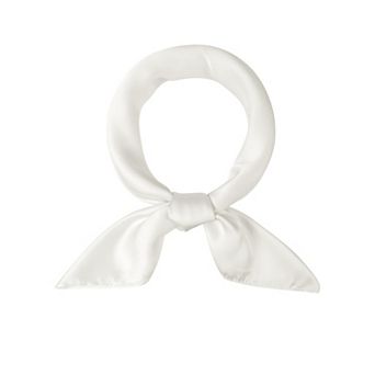 Women Scarves Plain Solid Color Pure Square Kerchief Neck Scarf Neckerchief