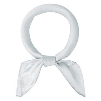Women Scarves Plain Solid Color Pure Square Kerchief Neck Scarf Neckerchief