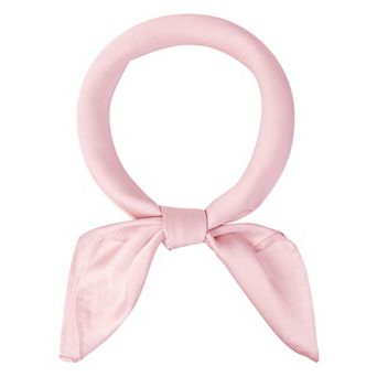 Women Scarves Plain Solid Color Pure Square Kerchief Neck Scarf Neckerchief