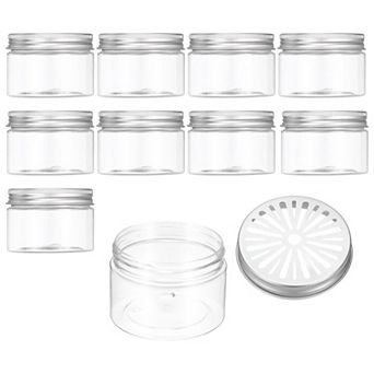 4.1 oz 10 pc Empty Scent Beads Container Transparent