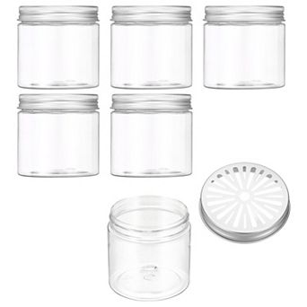 6.8 oz 6 pc Empty Scent Beads Container Transparent