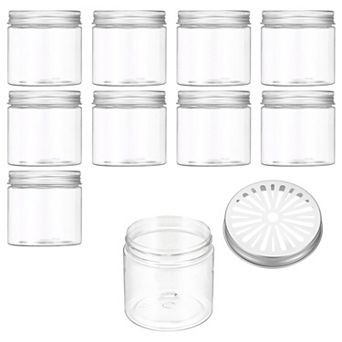 6.8 oz 10 pc Empty Scent Beads Container Transparent
