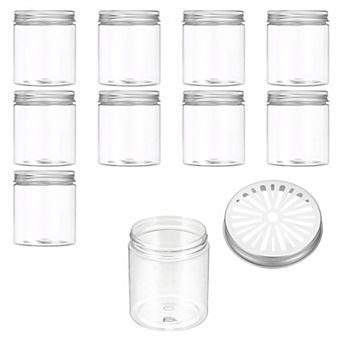 8.5 oz 10 pc Empty Scent Beads Container Transparent
