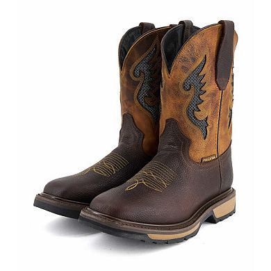 Forastero Men's Western Genuine Leather Boots