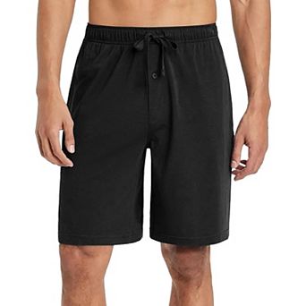 Ekouaer Men's Pajama Shorts Soft Sleepwear Bottoms Elastic Waistband Loungewear