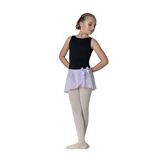 Girl's Ballet Skirt Danz N Motion Elastic Waist Bow Jazz