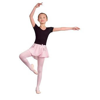 Girl's Ballet Skirt Danz N Motion Elastic Waist Bow Jazz