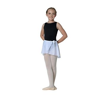 Girl's Ballet Skirt Danz N Motion Elastic Waist Bow Jazz