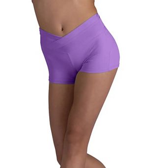 Girl's Dance Shorts Danz N Motion V-Waist Jazz Cheer Tumbling