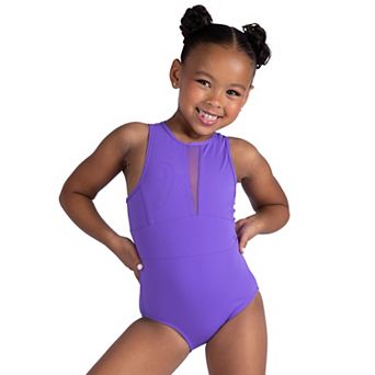 Girl's Leotard by Danz N Motion Colorful V Mesh Back