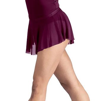 Danz N Motion Women's Bullet Sheer Pull On Ballet Skirt Pointe