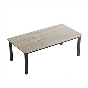 Dining Table For 6~8,Long Kitchen Table,Wood Rectangle Conference Table,Table Only