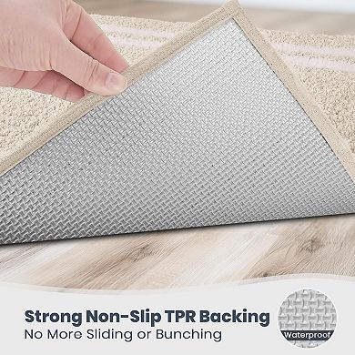 Super Absorbent Quick Dry Non Slip Washable Recycled Fiber Soft Bath Mat