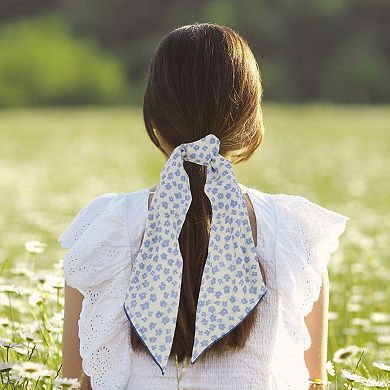 Flower Print Scarf Headband 1 Pc