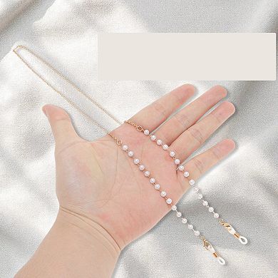 31.1" Glasses Chain, with Faux Pearl for Women