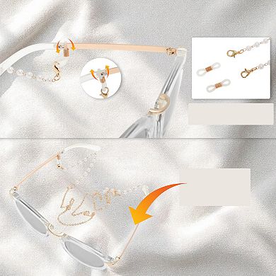 31.1" Glasses Chain, with Faux Pearl for Women