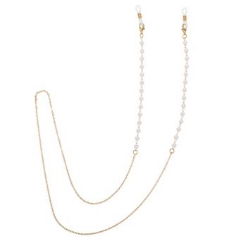 31.1" Glasses Chain, with Faux Pearl for Women