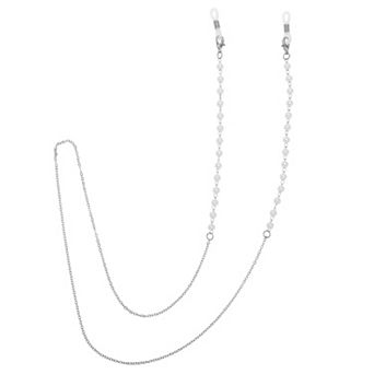 31.1" Glasses Chain, with Faux Pearl for Women