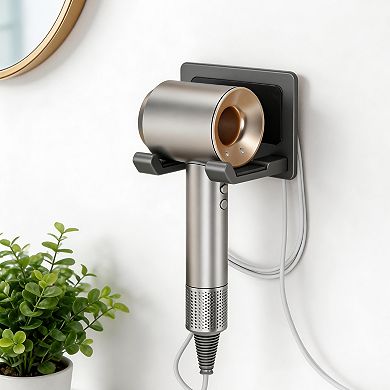 Wall-Mounted Hair Dryer Holder 1 Pc