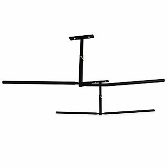 Hi-Port 2 Ladder Adjustable Ceiling Storage Rack - Double Sided - Holds 150 lbs