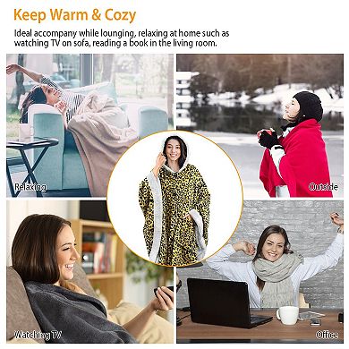 Wearable Hoodie Blanket