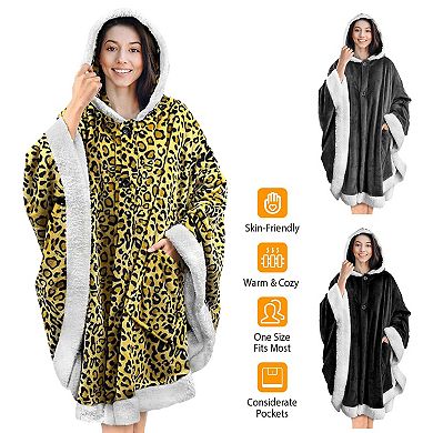 Wearable Hoodie Blanket