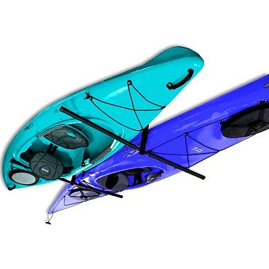 Hi-Port 2 Kayak Adjustable Ceiling Storage Rack - Double Sided - Holds 150 lbs