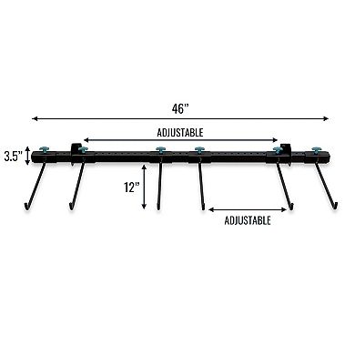 G-Chair Adjustable Wall Storage System - Holds 300 lbs
