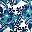 Sapphire Floral Print
