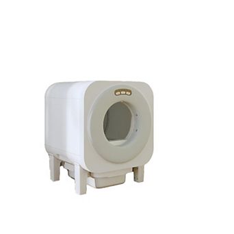 Automatic Cat Litter Box, 68L Self-Cleaning with App Control, Dual Safety Protection & Odor Removal